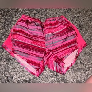 Pink Girls Nike Shorts. Girls L.